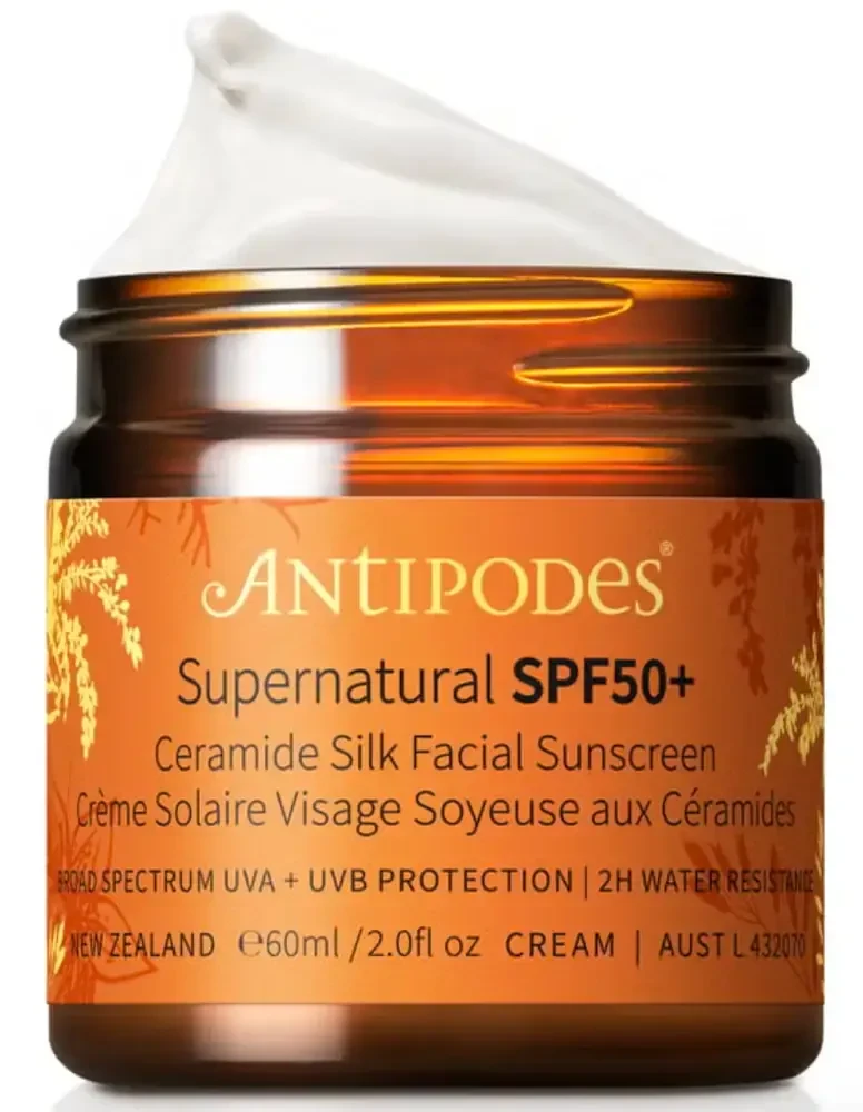 ANTIPODES Supernatural SPF 50+ Ceramide Silk Facial Sunscreen by ANTIPODES