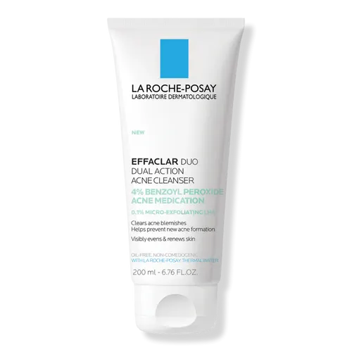 La Roche-Posay Effaclar Acne Face Wash with 4% Benzoyl Peroxide by La Roche-Posay