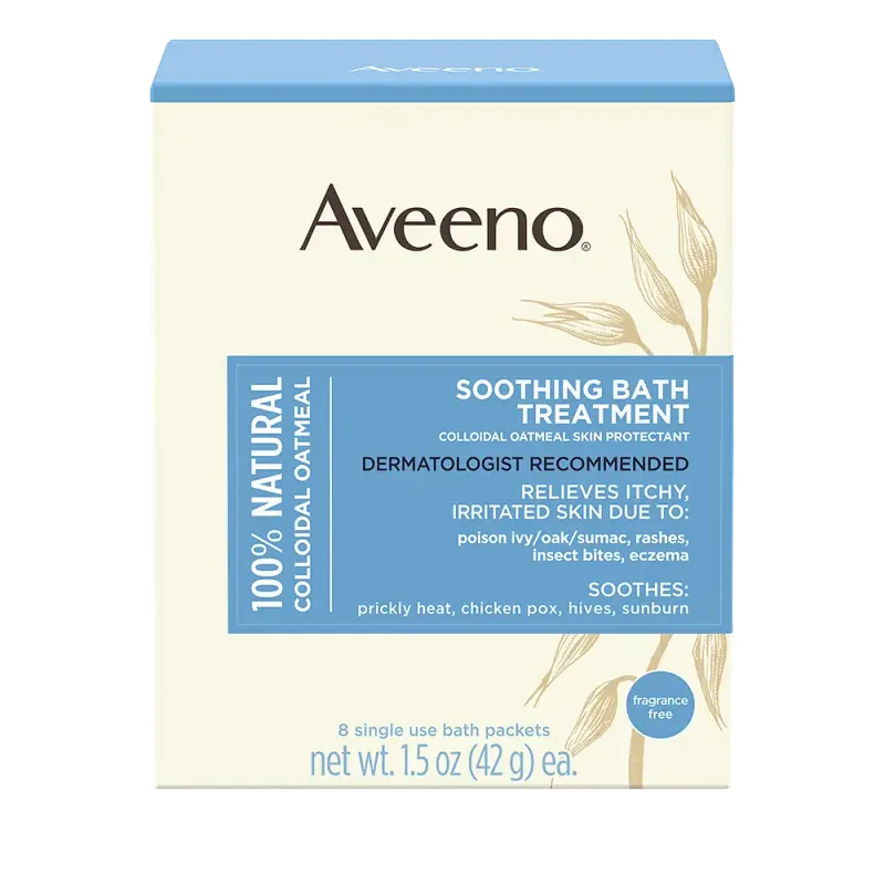 Aveeno 100% Natural Colloidal Oatmeal Soothing Bath Treatment by Aveeno