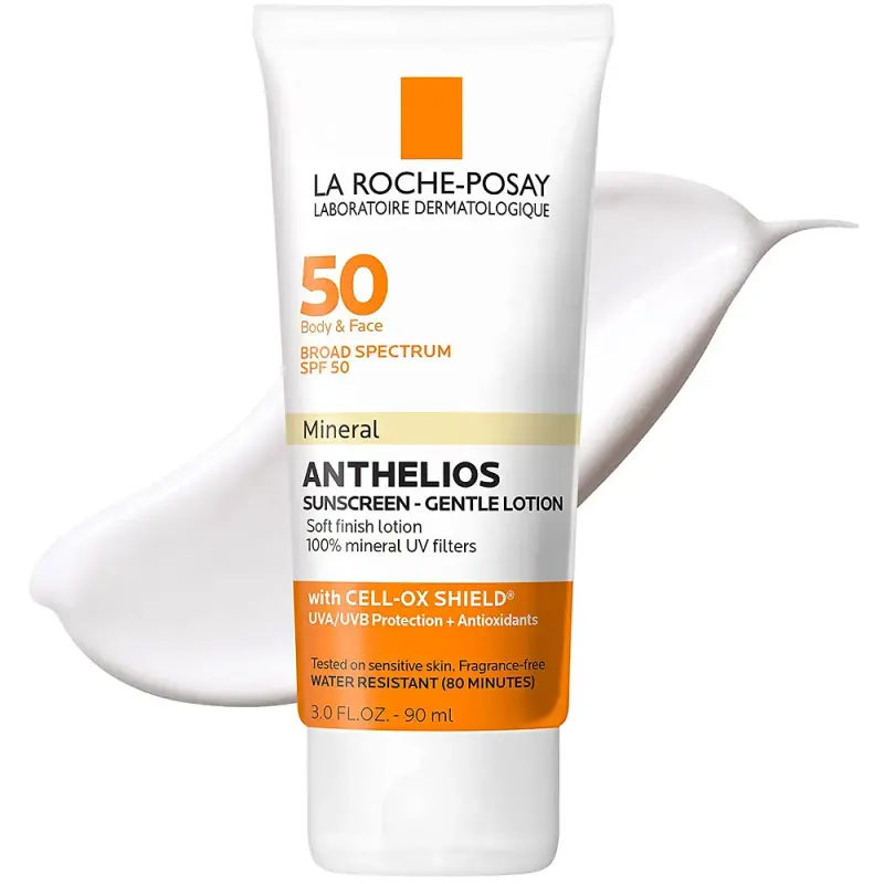 La Roche-Posay Anthelios SPF 50 Gentle Lotion Mineral Sunscreen by La Roche-Posay