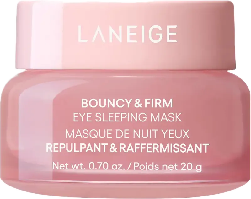 Laneige Bouncy & Firm Eye Brightening Sleeping Mask with Peony + Collagen Complex by Laneige