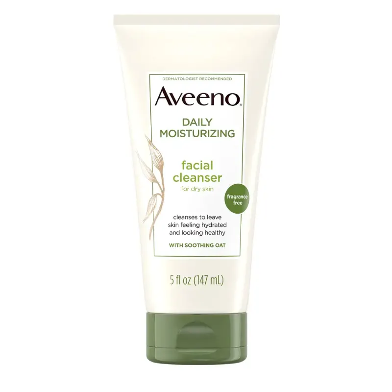 Aveeno Daily Moisturizing Facial Cleanser with Soothing Oat by Aveeno