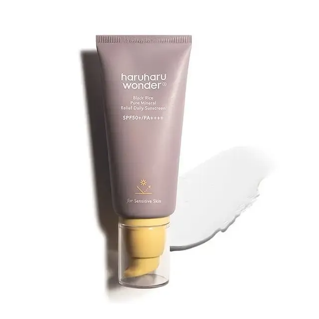 Haruharu Wonder Black Rice Pure Mineral Relief Daily Sunscreen SPF 50+ PA++++ by Haruharu Wonder