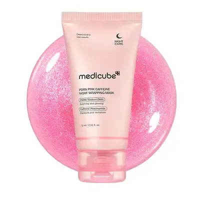 MediCube PDRN Pink Caffeine Overnight Wrapping Mask by MediCube