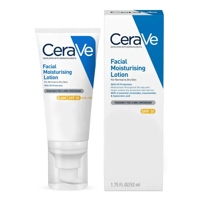 CeraVe AM Facial Moisturising Lotion SPF30 by CeraVe