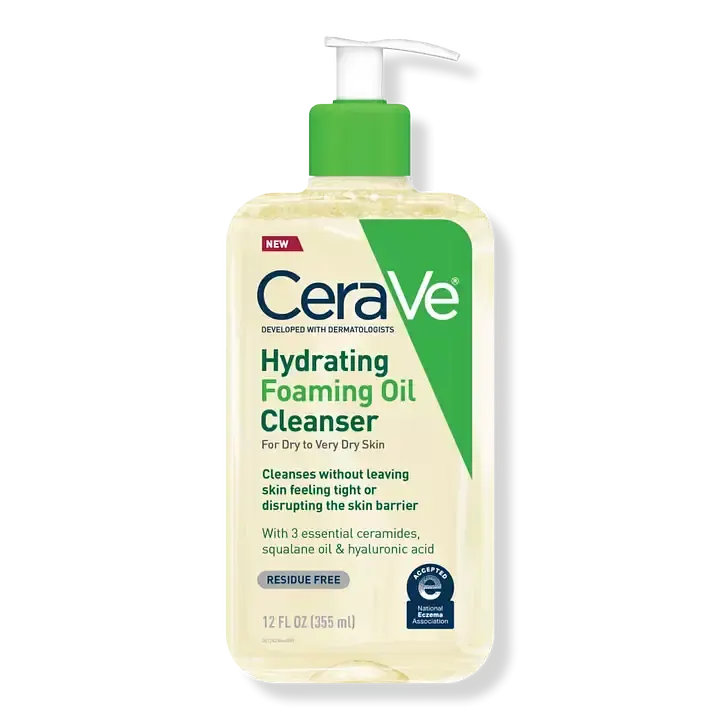 CeraVe Hydrating Foaming Oil Cleanser by CeraVe