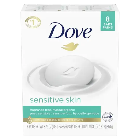 Dove Sensitive Skin Beauty Bar by Dove